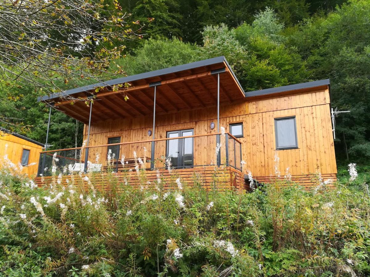 Camping Les Vernieres La Bourboule Sancy エクステリア 写真